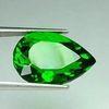 Normal Faceted Green Chrome Diopside Pear , 5x3mm 0.23 Carats