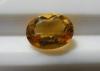 Oval Natural Citrine Gemstones Normal Faceted For Earings 4.5 Carats