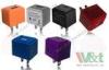 Colorful Cube Mini AC DC USB Travel Charger For Ipone 4 / 4s / 5 / 5s / 5c