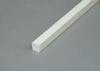 Blind Stop White Vinyl Waterproof PVC Trim Profiles For Interior , No Warping