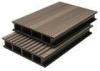 Anti-Corrosion Cherry WPC Composite Decking For Superstores , Grooves WPC Decking