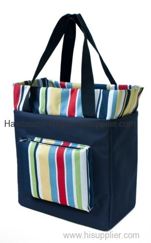 new design promotional cheap polyester tote cooler bag-HAC13029
