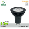 led dimmable gu10 CREE XB-D 10W