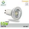 dimmable gu10 led spot light CREE XB-D