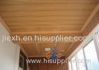 Waterproof Wood Decorative Ceiling Panels With Brushed Surface For Bathroom