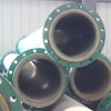 Polyurethane lined wear-resistant steel pipe, tailings conveying pipe