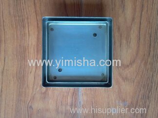 Stainless steel tile insert drain