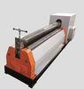 50mm Pressure plate 3 Roller Bending Machine 3 Meters Wide / Screen Display