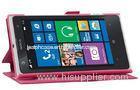 Nokia Leather Phone , Lumia N1020 Phone Wallet Pouch With Magnet