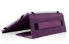 Purple Custom Samsung Tablet Leather Case , Tablet Wallet Case