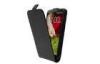 Black Custom LG Mobile Phone Covers , Flip Mobile Phone Case For LG G2
