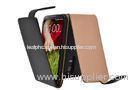 Flip Leather LG Mobile Phone Covers Dust Proof Mobile Phone Protection Case