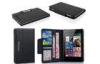 Black Leather Google Nexus Tablet Covers Lychee Pattern Nexus 7 Cover