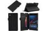 Dust Proof Extra Slim Leather Phone Protective Case For Sony Z1 L39h