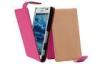 Pink Sony Mobile Phone Cases Customize Xperia S39h Phone Flip Cover