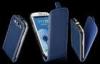 Samsung i9300 Blue Leather Case Boys Flip Mobile Phone Protective Covers