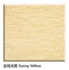 Sunny Yellow marble tiles