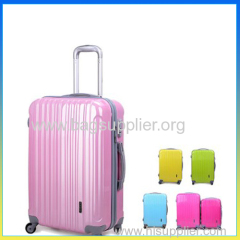 2014 new products fashion trolley travel case pink PC luggage sets