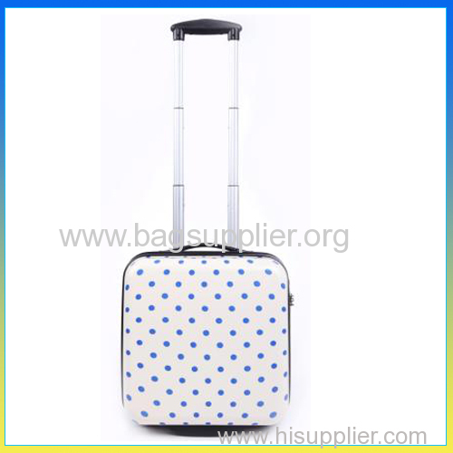 Stylish cute ladies travel bag trolley light weight luggage sets