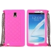 Fashionable Handbag Design Soft Silicone Case for Samsung Galaxy Note 3 N9000 N9002 N9005 (Rose)