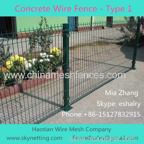 Concrete fencing design for yard guard fence panel and fence post