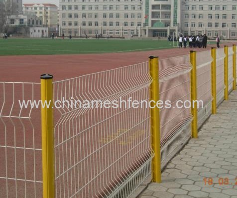 Playground separator boundary wire fence size design and colour design
