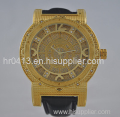 Luxury Yellow Gold Diamond Watch