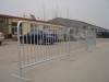 hot-dipped galvanized crowd control barrier with removable feet