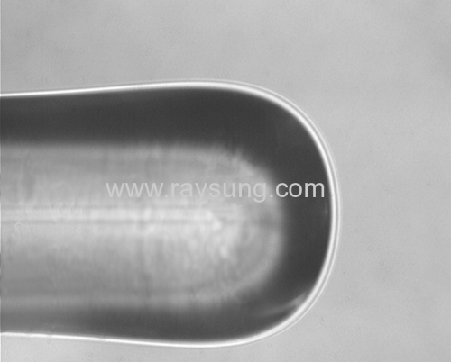 spherical lensed fiber fiber lens