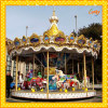 Theme park amusement rides carousel horse