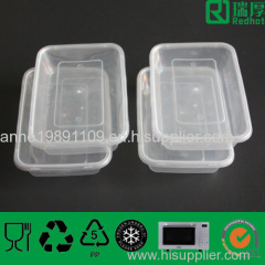 plastic food container 650ml