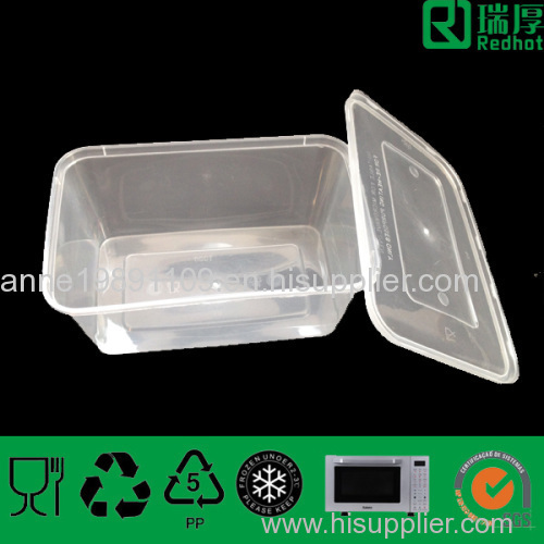 plastic disposable/microwave food container