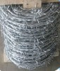 BWG13*14 electro-galvanized barbed wire anping supplier