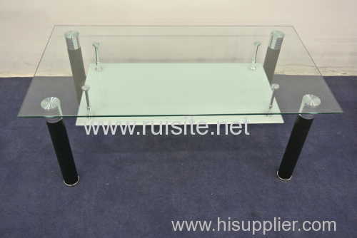 Clean and bright modern coffee table