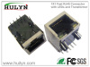 1X1 Fast RJ45 connector with transformer