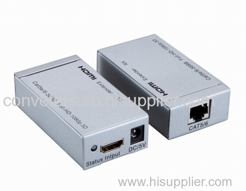 HDMI Extender by Single UTP cat5e/6 cable to 60M for 1080P