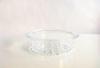 Round Transparent Pyrex Glass 20cm Steamer For Microwave Oven