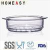 Heat-Resistant High Borosilicate Pyrex Glass Steamer For Pots Eco-friendly