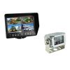 7&quot; Waterproof LCD moniotor Quad split screen, support 4 camera input