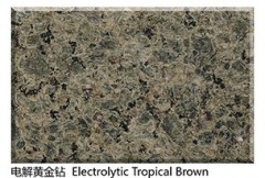 Electrolytic Tropical Brown (light) granite tiles
