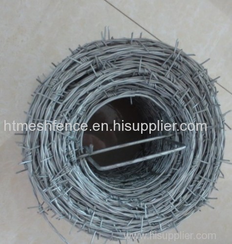 Reversed Twisted Single or Double Strand Barbed Wire