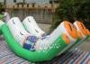 Colorful Adults Inflatable Water Game Rocker With Fire-Resistant PVC / Powerful Blower