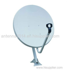 75cm ku band satellite dish antenna/offset antenna dish/TV receiver