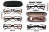 Lightweight Colour Bifocal Men Reading Glasses 2.00 / 2.50 With Black Case