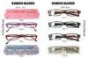 Popular Colorful Bifocal Reading Glasses 1.00 For Women / Men , Rectangular Shaped