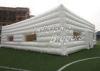 Backyard PVC Inflatable Outdoor Tent White For Festival Activity , Inflatable Lawn Tent
