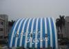 PVC Inflatable Exhibition Tent / Rental Inflatable Event Tent With Transparent Windows