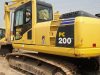 JAPAN nice used excavator komatsu second hand pc200-7 excavator