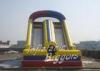 Residential Slippy Splash Kids Inflatable Slides Dual Lane , 100lbs - 800lbs