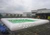 White Green Commercial Inflatable Water Pools Park Game With Waterproof Tarpaulin